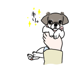Pekichi dog cute sticker