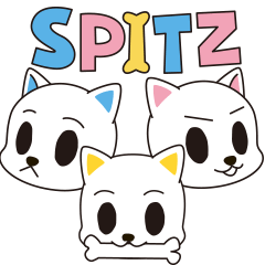 Spitz Three Brothers (barking in vain)