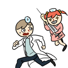 goofy medic duo