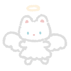 angel white cat