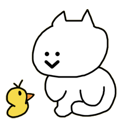 White Cats Nyan Cute Cutie Pretty Lovely