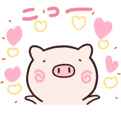 basic pig sticker