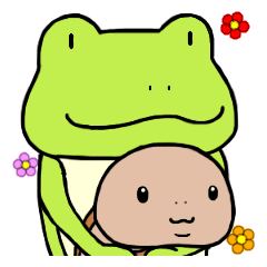 Aisatsu-frogs