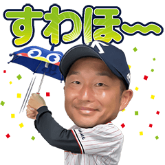 Tokyo Yakult Swallows Player's Sticker