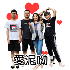 happy family快樂的一家
