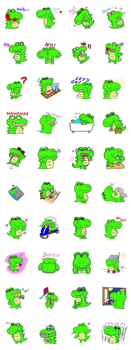 Monster crocodile