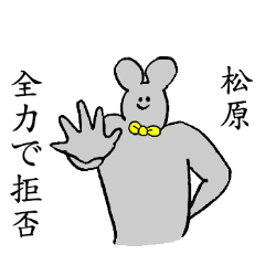 Mouse's name is Matsubara