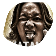 President Takada's sticker