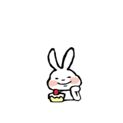 The rabbit which lives properly