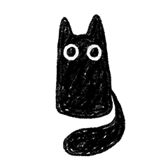 black cat boo boo you