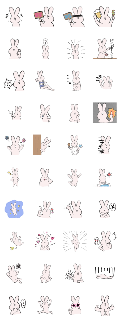 Mr. ordinary rabbit!!