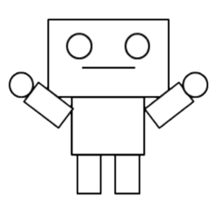 kawaii simple robot