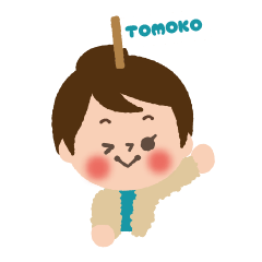 Tomoko's cute Sticker