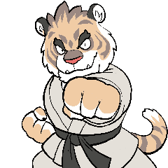 Judo tiger