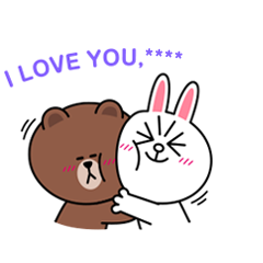 【英文版】Brown & Cony Custom Stickers