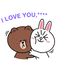  Brown  Cony Custom Stickers LINE  stickers LINE  STORE