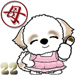 (Big)Shih Tzu Dog 22(Mom ver.)