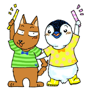 Let's go to Live! Loop & John Sticker