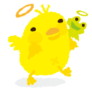 Angel's chick & Angel's frog