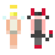 Dot Angel Kun & Dot Devil Chan