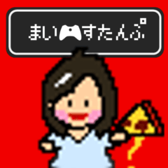 Mai-chan sticker_riva