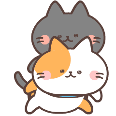Moving good friend cat sticker