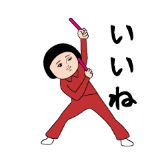 Popup Dasakawa Sticker(Red Jersey )