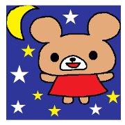 bear sticker!!2