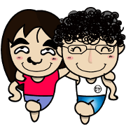 HAPPY LIFE_Curly hair boy and ugly girl