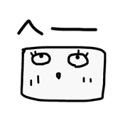 square funny sticker 2