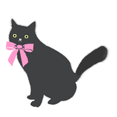 黒猫のルナ Line スタンプ Line Store 黒猫のルナ Line スタンプ Line Store