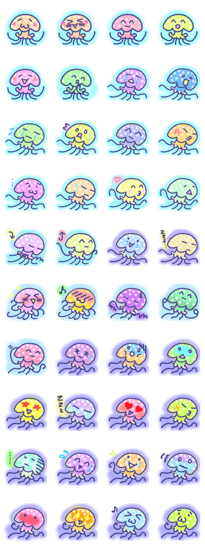 Emoticon Jellyfish