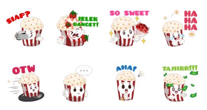 Movi - Movigoers Sticker Sachet 4