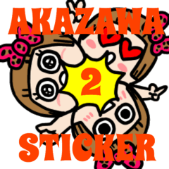 AKAZAWA The 2nd Sticker!