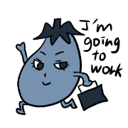 The glum eggplant