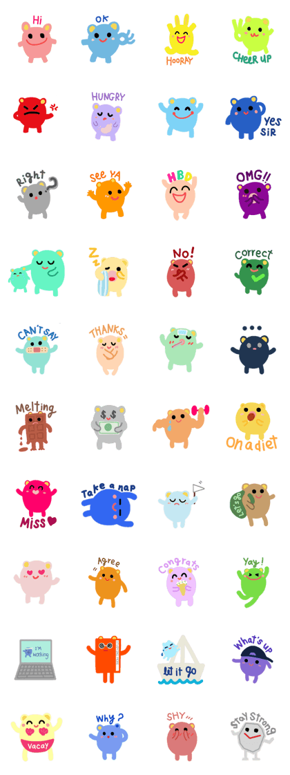 Lively Day Bears