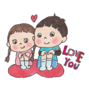 Cute little Boy and Girl