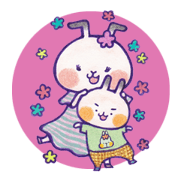 Mother rabbit & Kids rabbit 2