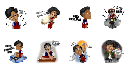 Super Animasi Sticker