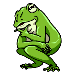 Annoying Frog