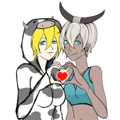 Cow's sister.(English)