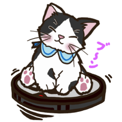 Sticker for cat lovers by cat lover