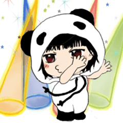 小天使與小惡魔系列-動物裝動貼圖6