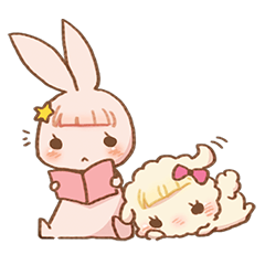 rabbit NANA & sheep RIRI