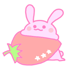 pink rabbit!! – LINE stickers | LINE STORE