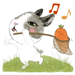 Little rabbit Mort and Bonny-summer(ENG)