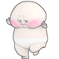 ムチムチ!むんち君(飛び出す) - LINE スタンプ | LINE STORE ムチムチ!むんち君(飛び出す) - LINE スタンプ | LINE STORE