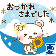 Panda cat, Pan'nya summer sticker japan