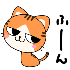 lovery cat miichan sticker
