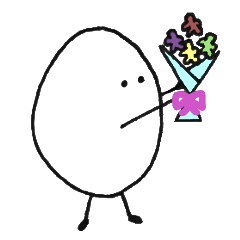 Ek-kun, a egg